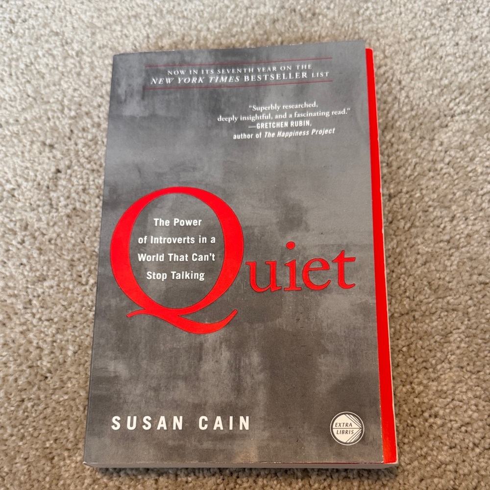 Quiet by Susan Cain Paperback Book